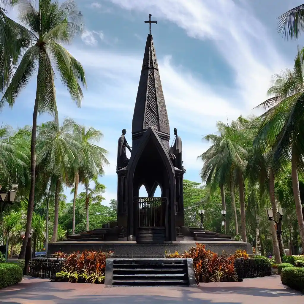 The Bonifacio Memorial Shrine In Manila