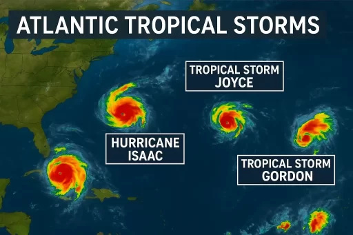 ATLANTIC TROPHICAL STORMS