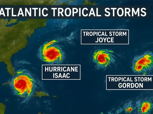 ATLANTIC TROPHICAL STORMS